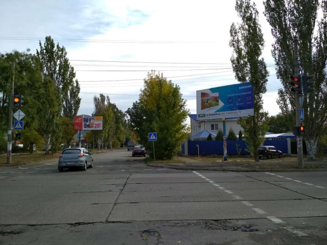 Щит 6x3,  Європейська вул. / Волонтерів вул.