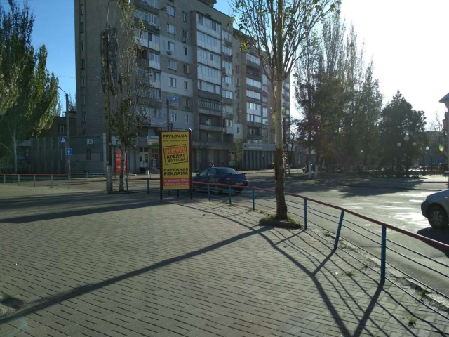 Піллар 1.2x2.4,  Праці пр. / Шмідта вул. (зліва по ходу руху транспорта)