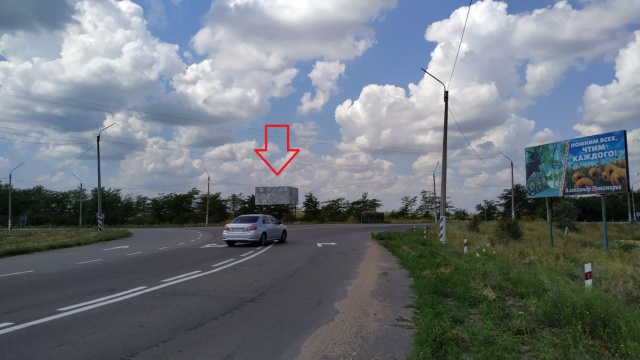 Щит 6x3,  траса М14/P37 Одеса-Новоазовськ до Запоріжжя та Одесси