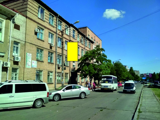 Холдер 0.95x1.95,  Центральна вул. / Перемоги вул. (Центральна поліклініка)