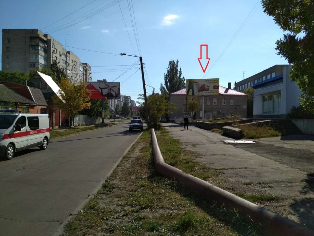 Щит 6x3,  Центральна вул. / Італійська вул.