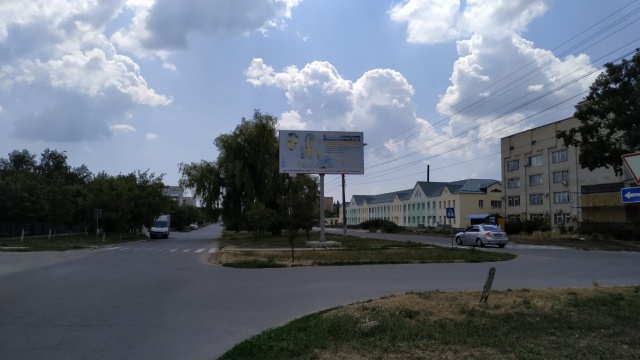 Щит 6x3,  Морська вул. Поліклініка (к морю)