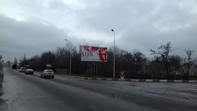 Щит 6x3,  Дзержинського вул. (виїзд на м.Бердянськ)