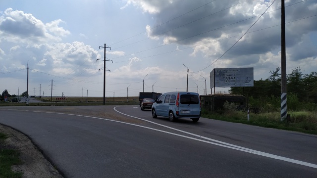 Щит 6x3,  траса М14/P37 Одеса-Новоазовськ з Запоріжжя