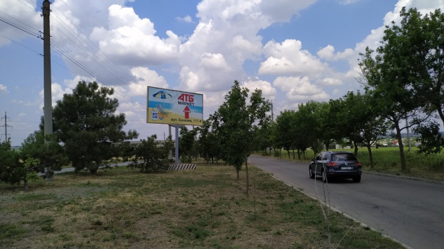 Щит 6x3,  Морська вул. (перед перехрестям з Курортною в центр)