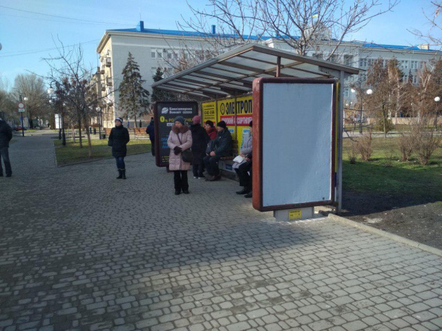 Сітілайт 1.2x1.8,  Перемоги вул. (зупинка Виконком, навпроти Ощадбанку)