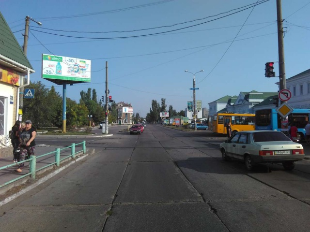 Щит 6x3,  Східний пр. / Грецька вул. (навпроти ЖД Вокзала)