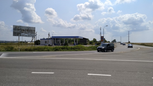 Щит 6x3,  траса М14/P37 Одеса-Новоазовськ в Маріуполь та Бердянськ